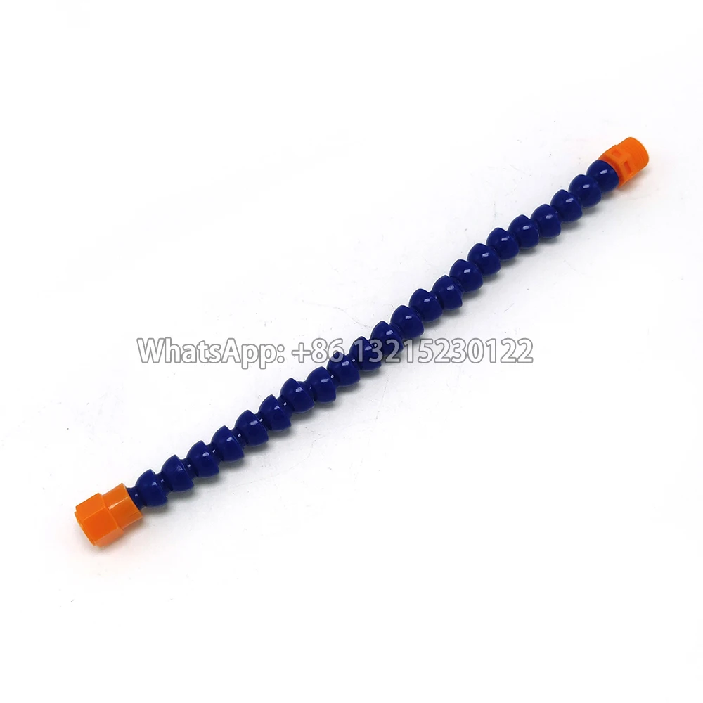 1/4“ BSPT 300mm Plastic Flexible Water Oil Coolant Tube Hose for CNC Milling Lathe Cooling Pipe