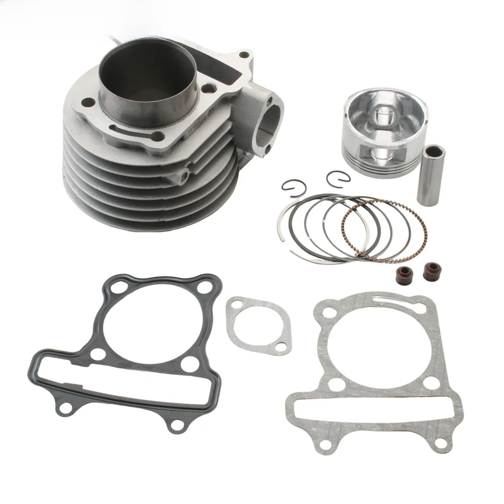 57.4mm skuter zespół bloku cylindra dla SYM Orbit Fiddle 1 2 Megalo Symply X-Pro VS125 2009 — zdjęcie 2