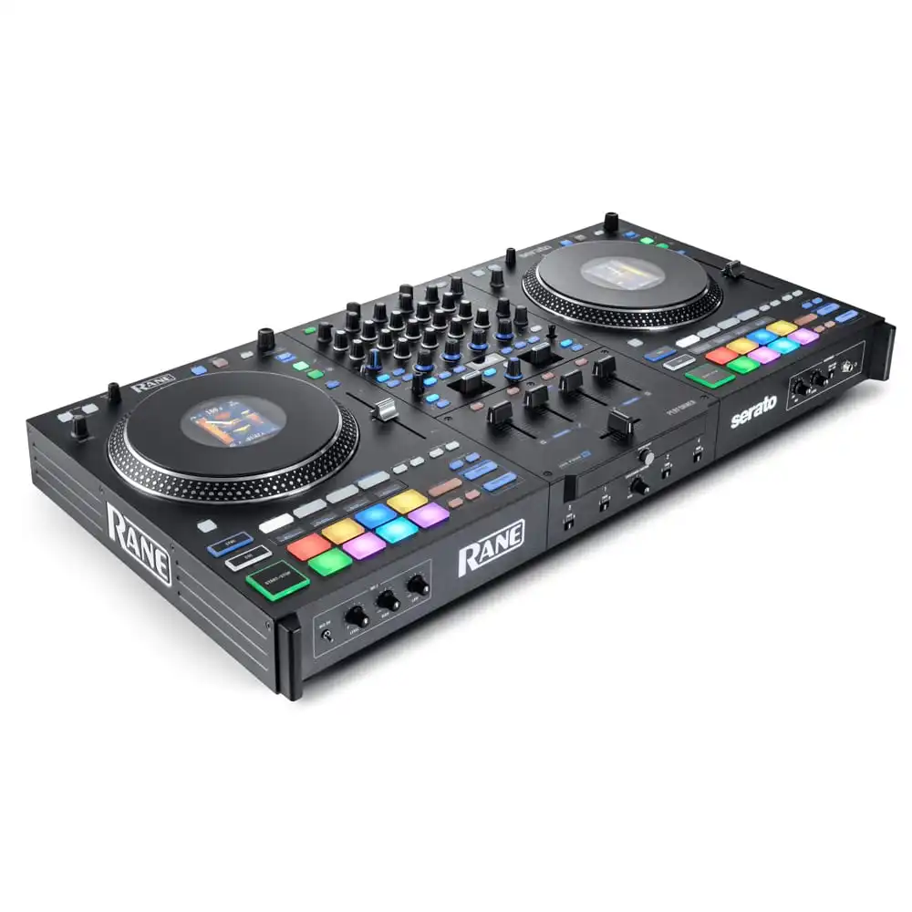 

БЫСТРАЯ ПРОДАЖА НОВЫЙ 4-канальный моторизованный DJ-контроллер Rane Performer, комплект подставки для ноутбука, ВНУТРЕННАЯ ДОСТАВКА