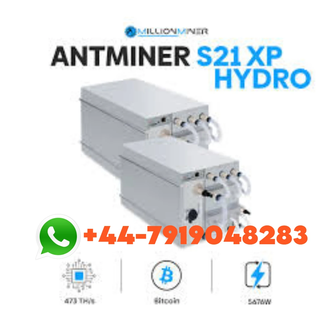 PROMO SALES Bitmain Antminer S21 XP Hydro 473Th/s 5670W BTC Mining