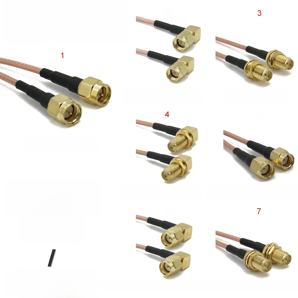 Kabel sma zu sma/rp sma Stecker & Buchse Stecker rg316 rf Jumper Pigtail Stecker zu Buchse