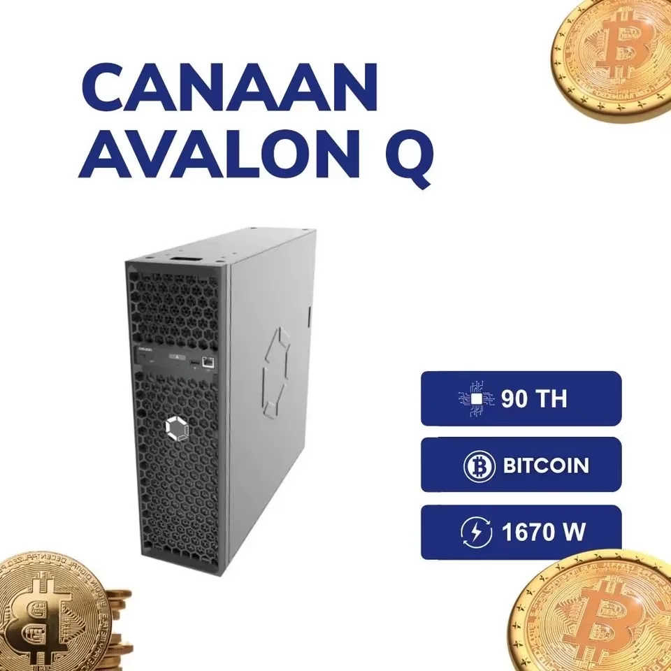

AD BUY 2 GET 1 FREE Canaan Avalon Q 90Th/s 1674W Bitcoin Miner
