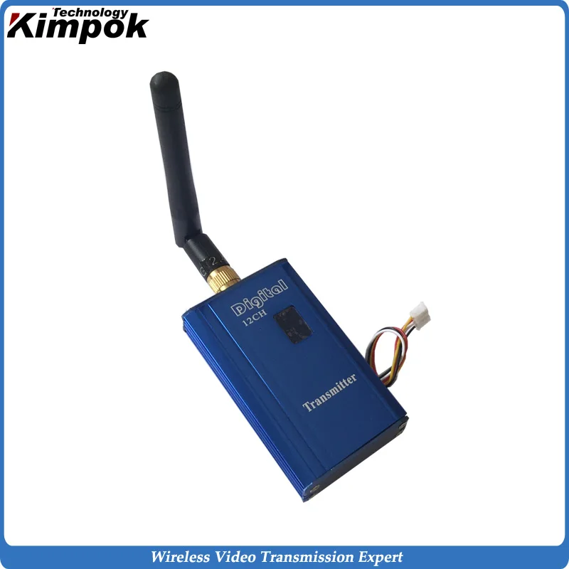 High Quality 2.4GHz 1000mW CCTV Wireless Video Transmitter, 2.4G FPV Drones and UAV Transceiver, 12 Channels Video Image Sender