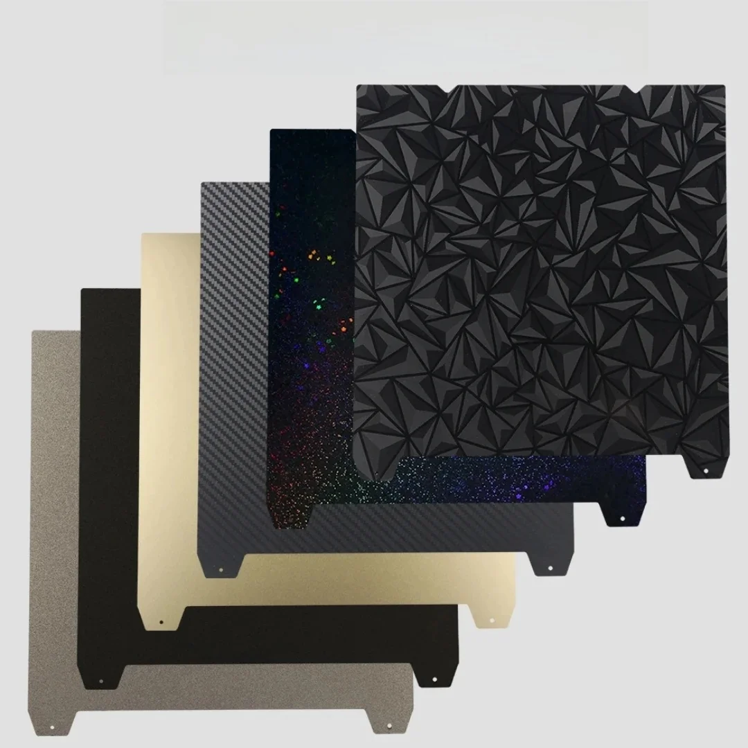Do Creality K1/K1C/K1 Max Płyta montażowa PEI Blacha stalowa PET PEO PEY Gładkie podgrzewane łóżko 235x235mm 310x315 Ender 3 S1 Ender 3 V3 Se — zdjęcie produktu 7