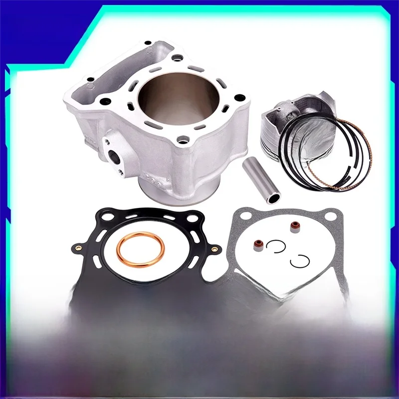 78mm zestaw tłoka cylindra pneumatycznego motocykla dla KAWASAKI KLX250 KLX300 KLX 250 300 zestaw bloków i pierścieni tłokowych i zestaw uszczelek podstawy głowicy — zdjęcie 2