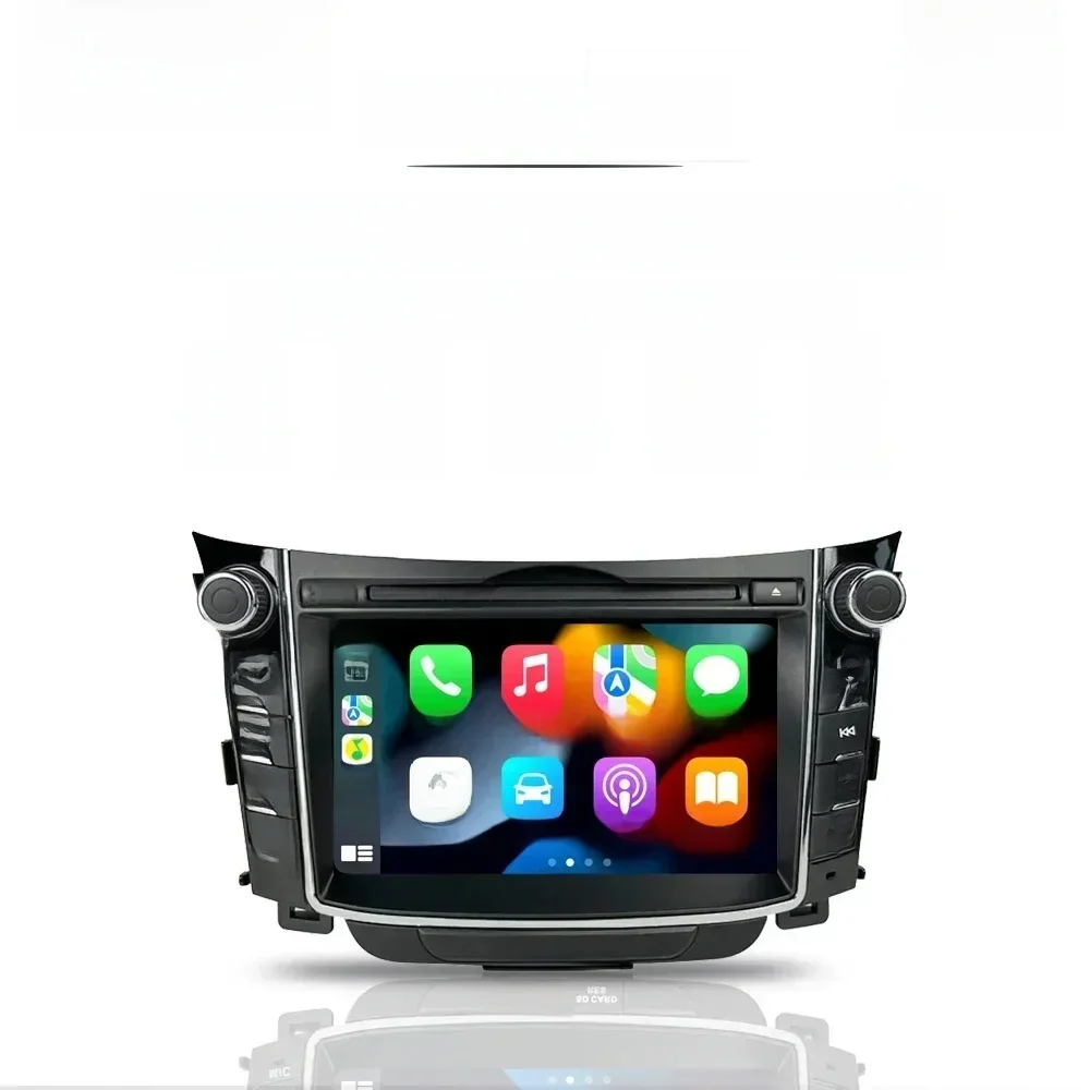 CarPlay 7'' Android 13.0 Samochodowy odtwarzacz Android 8GB 128G Multimedialne radio samochodowe stereo GPS WiFi Dla Hyundai i30 Elantra GT 2011-2017 — zdjęcie 2