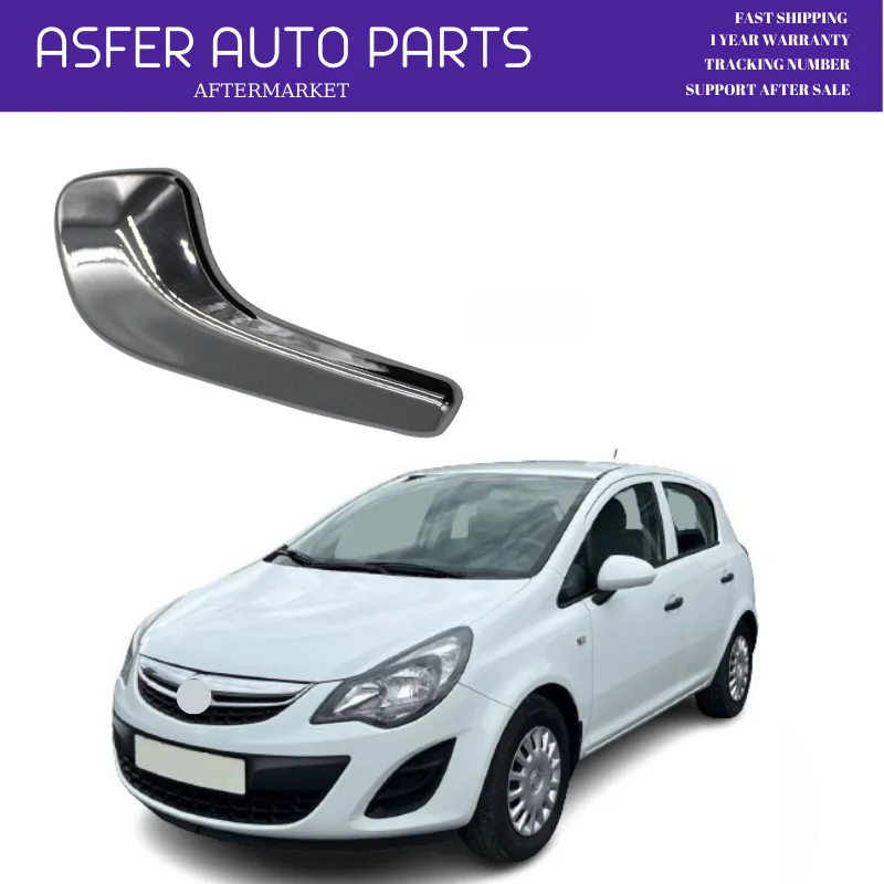 Front Door Opening Handle Chrome Left Right For Opel Vauxhall Corsa D 2006-2014 High Quality Fast Shipping Oem 13297813