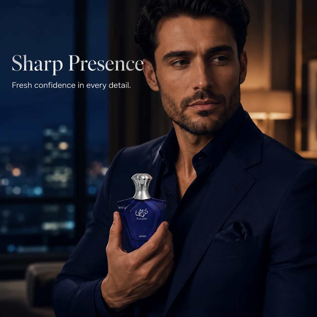 Afnan Turathi Blue Perfume for Men 90ml Eau De Parfum Long Lasting Arabian Cologne Fresh Citrus Woody Spicy Fragrance Gift view 7