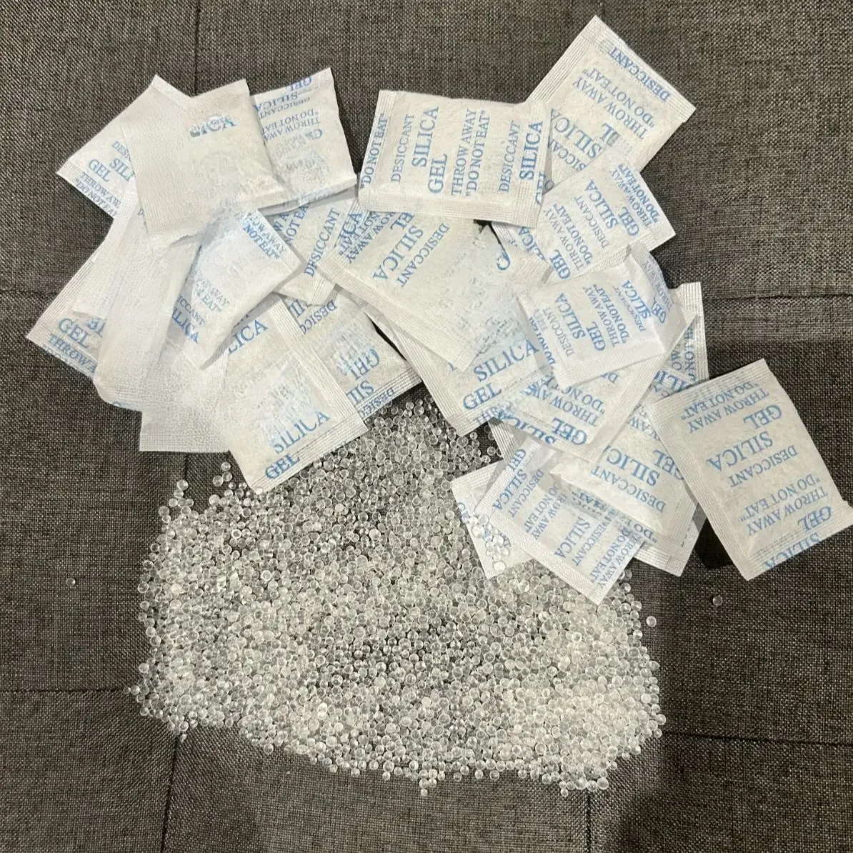 1g 50/100/200/500 packs Niet Giftig nonwovens Silicagel Droogmiddel Vochtige Keuken kamer Living Vocht Ontvochtiger Absorber Zak - afbeelding 2