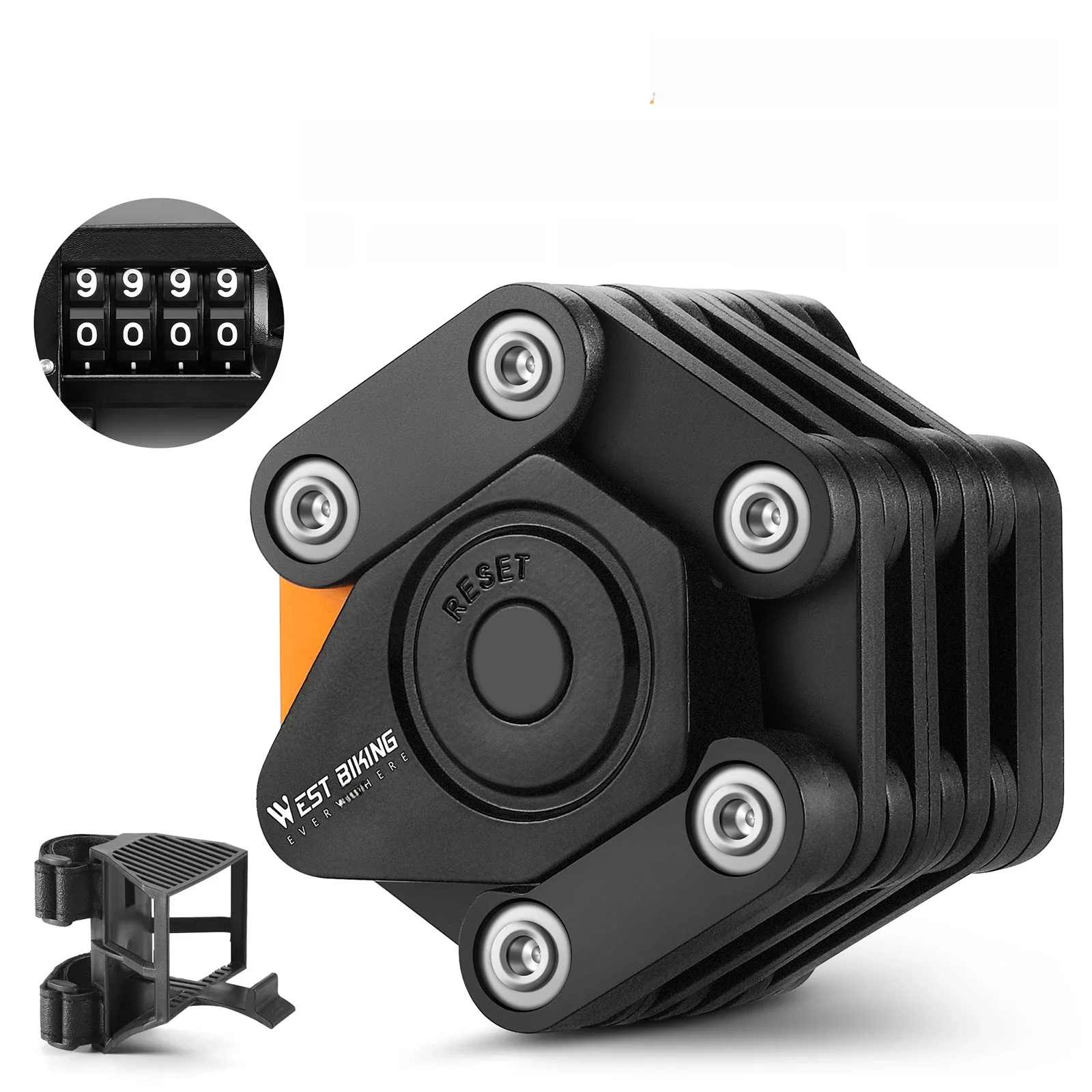 AliExpress LIXADA Bike Foldable Lock AntiTheft Electric Bike ChainLock Bicycle Lock Bicycle Motorcycle Safety Lock Bicycle Accessories