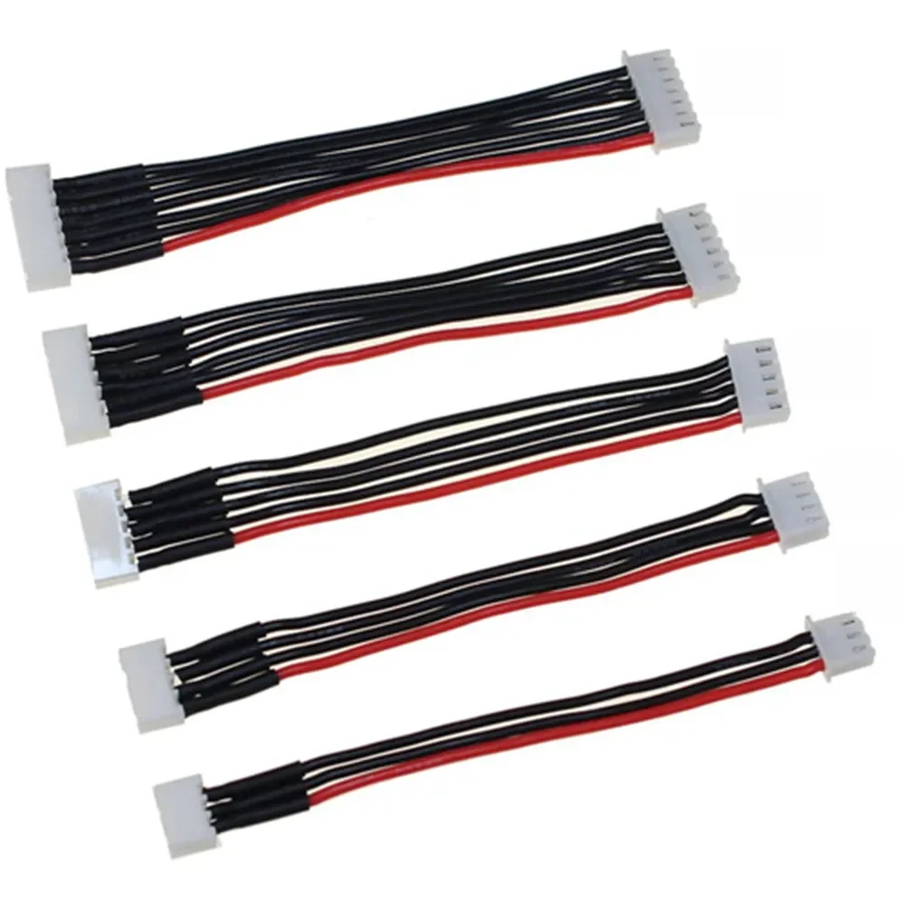 Câble d'équilibre LiPo 2s 3s 4s 5s 6s, fil d'extension d'alimentation de charge 10CM 15CM pour Drones RC, batterie Lipo Rechargeable, jouet de bricolage
