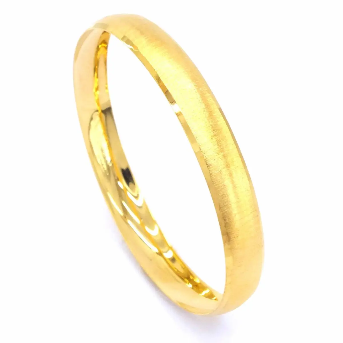 GoldFashion 22 Carat Gold Plated New Model 1cm Luxury Bracelet Bangle Charm Wholesale Dubai African Charm Wedding Engagement TR