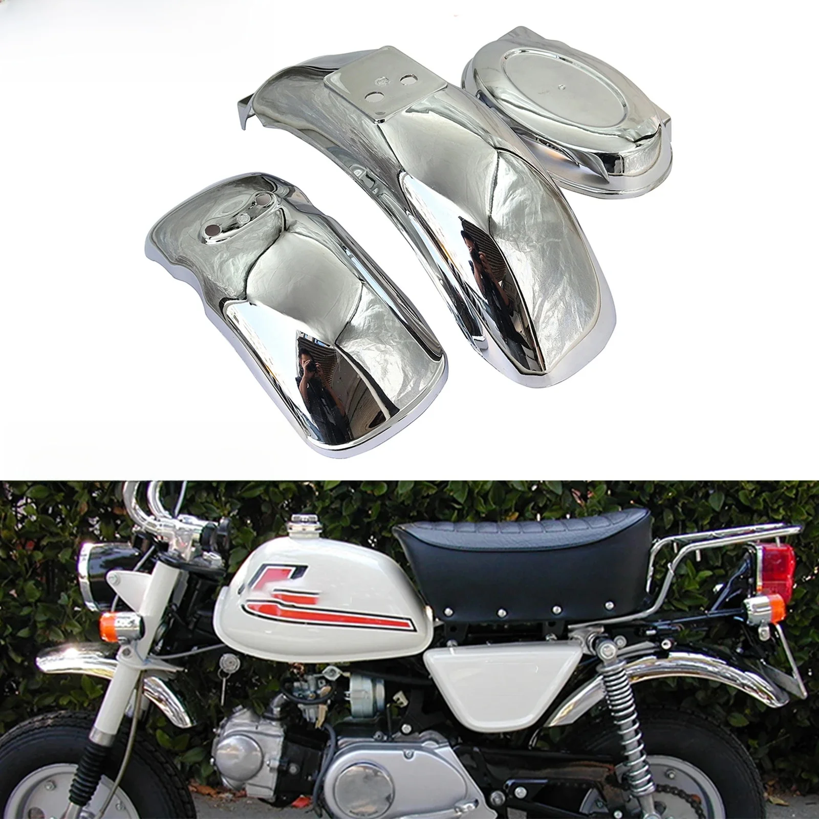 AliExpress NONE 6 Colors Motorcycle Bodywork Frame Body Frame Fender Kit Mud Guards For Honda Z50 Z50A Z50J Z50R Mini Trail Monkey Bike