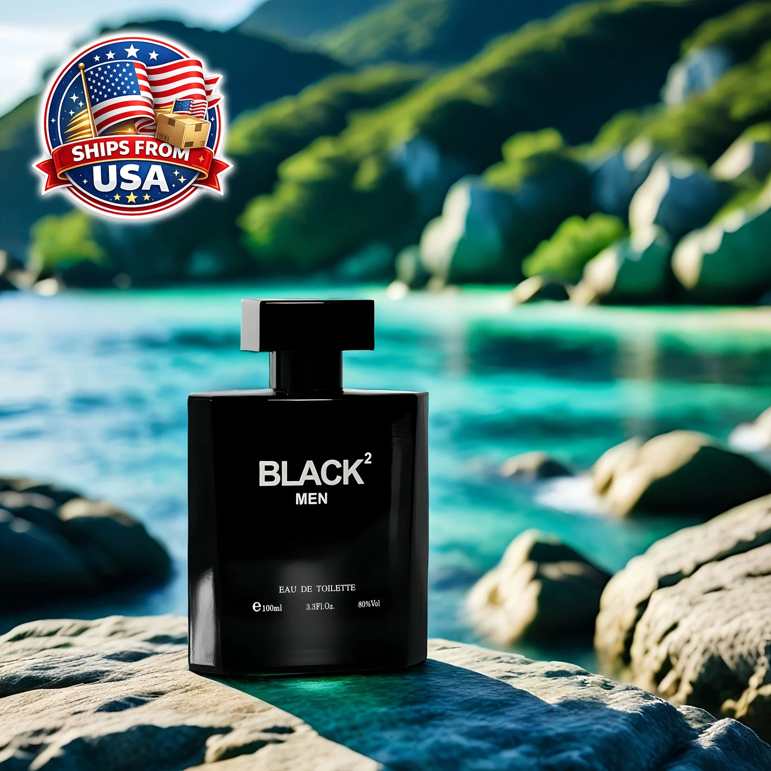 

Man in Black Men's Perfume Bold & Intense Fragrance with Woody Long Lasting Scent for Confident,Sophisticated Men