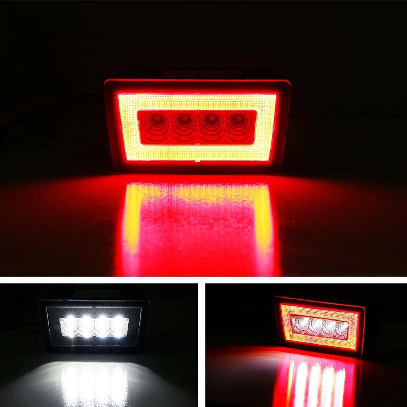 LED Taillight For Subaru Impreza WRX/STI XV Crosstrek Fog Brake Reverse Light 3rd Stop Backup Lamps 12V 24V Rear Bumper Signals