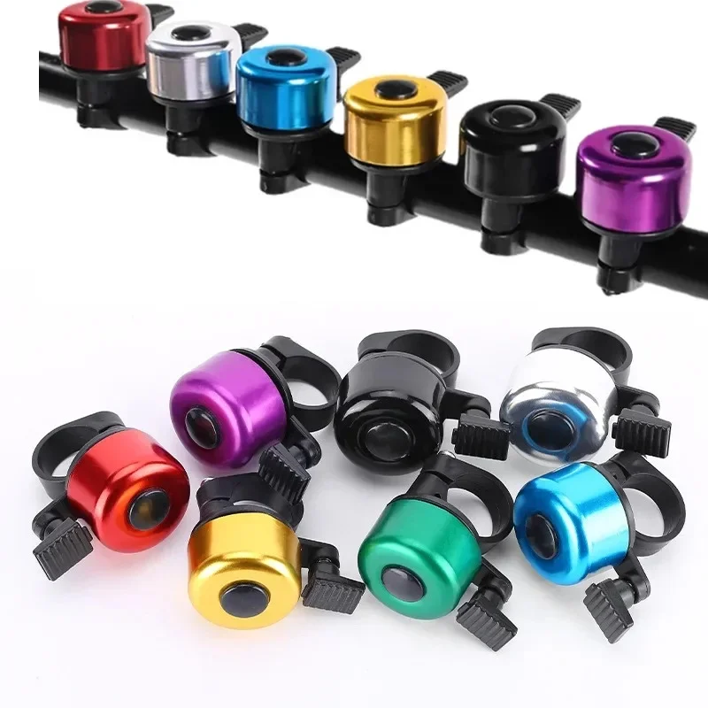 AliExpress Candy Color Aluminum Alloy Small Bell Ring MTB Bike Bicycle Mini Bell Horn Children Scooter Bike Horn Bicycle Accessories