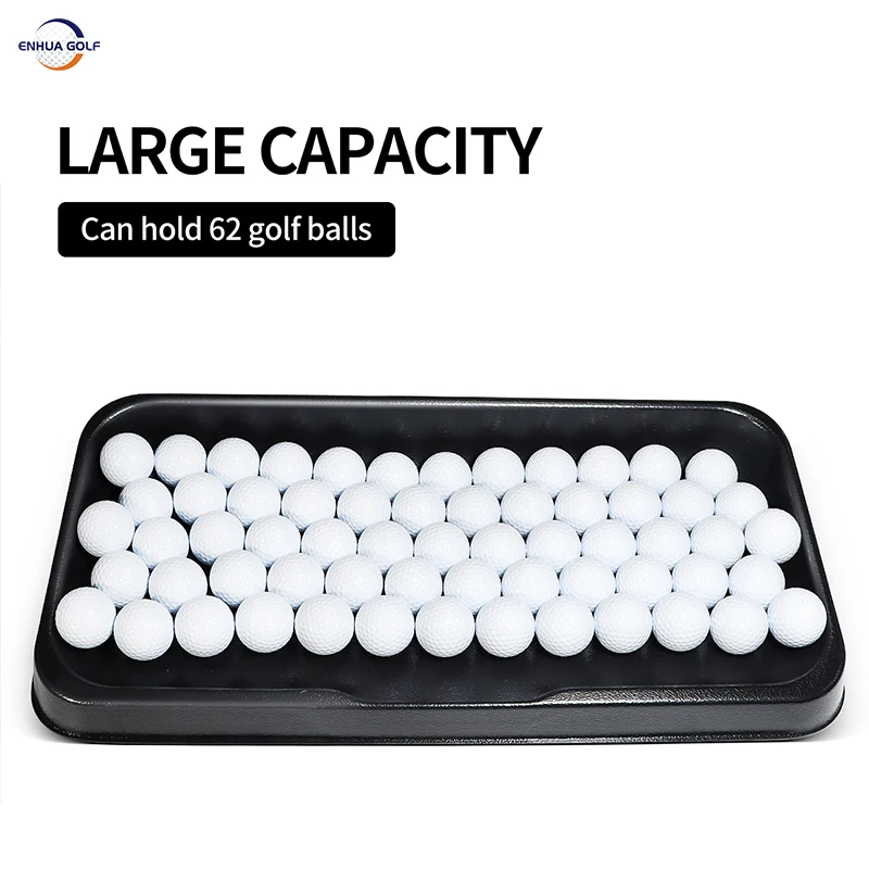 Golf Ball Tablett Durable Kunststoff Driving Range Ball Tablett Golf Zubehör Golfball Container Golf Ball Tablett Hersteller OEM