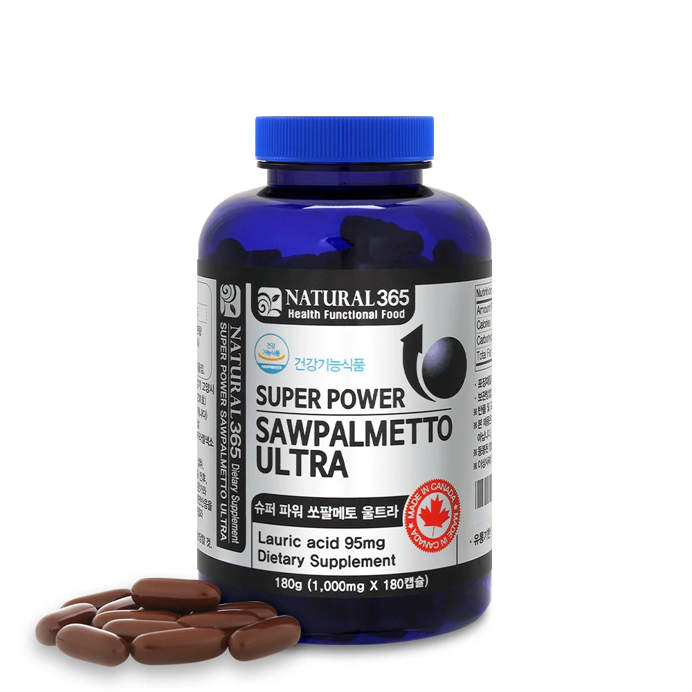 Natural 365 Canadian Super Power Saw Palmeto Ultra (6 months-1 bottle)