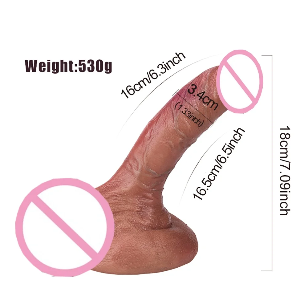 Realistic Dildo Black Anal Plug with Suction Cup Big Penis Butt Plug Dick Sex Toys for Women Men Gay Phallus Anal Dilator 18 view 6
