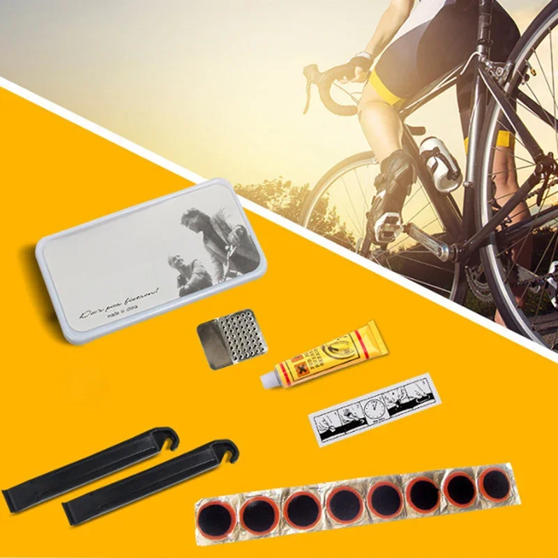 AliExpress NEW Portable Mountain Bike Bicycle Repair Tools Kit Multi-Purpose Emergency Tire Repair