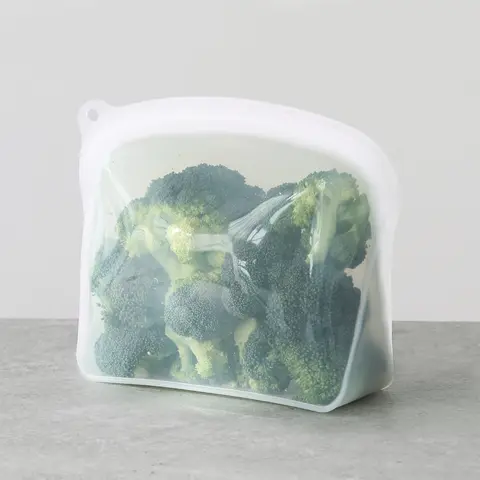 네오플램 스탠딩 실리콘 지퍼백 실리콘팩 1200ml