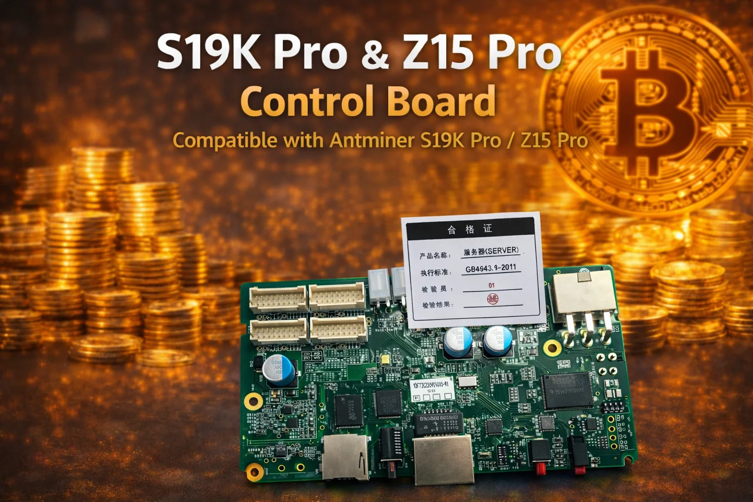 

Плата управления Bitmain AntminerS19K pro Z15 Pro ПЛАТА управления для BITMAIN ANTMINER MINING