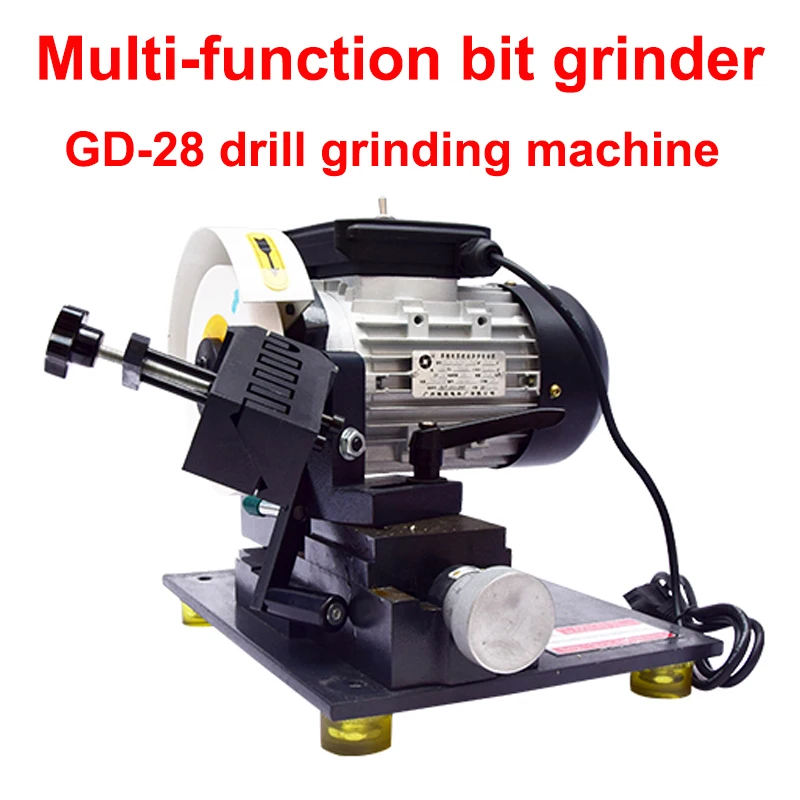 Universal Electric Drill Grinding Machine Woodworking Drill Bit Repair Grinding Machine 3-28MM Knife Sharpener 220V