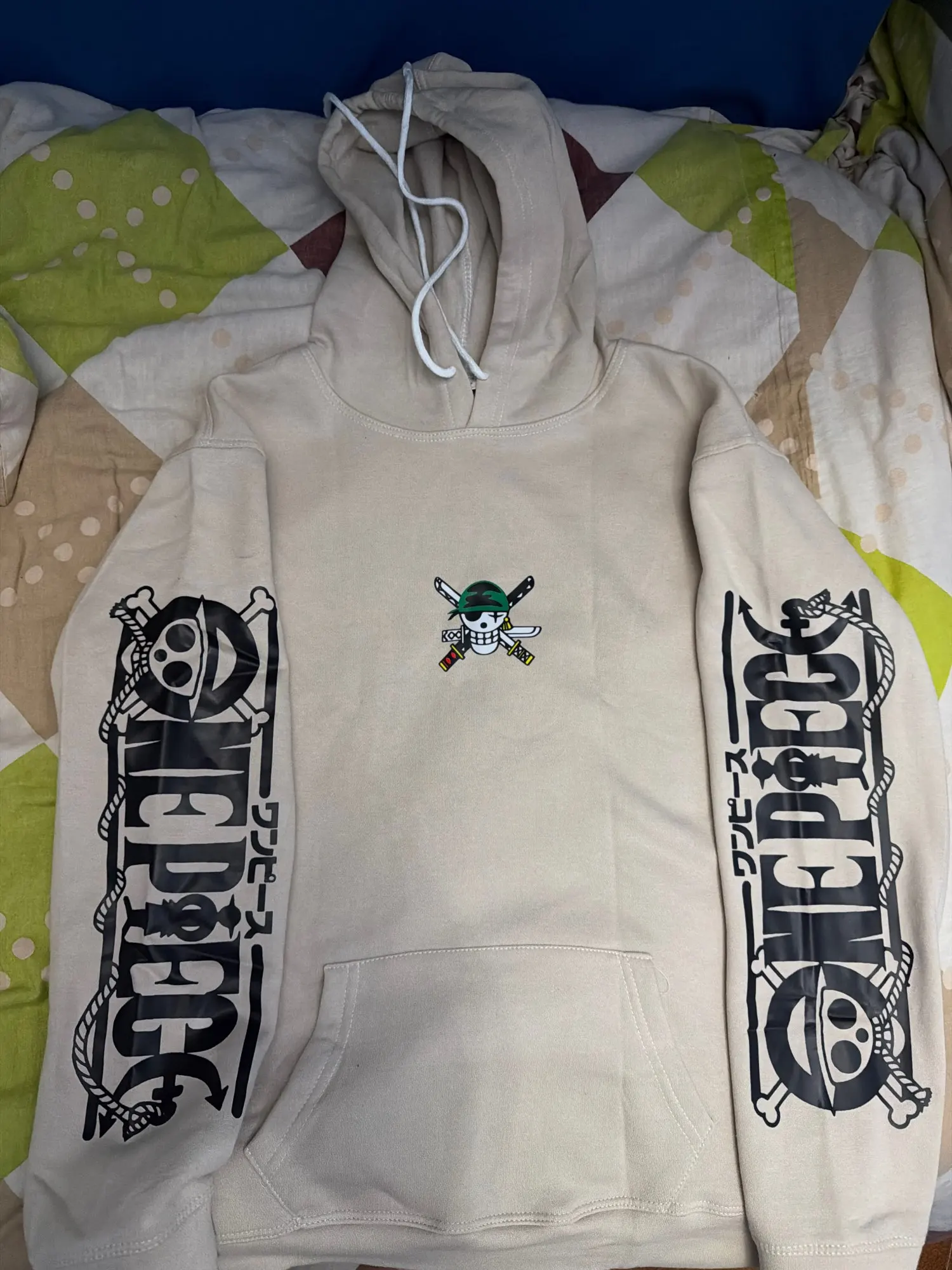 One Piece Zoro Hoodie – Oversized Anime Gymwear