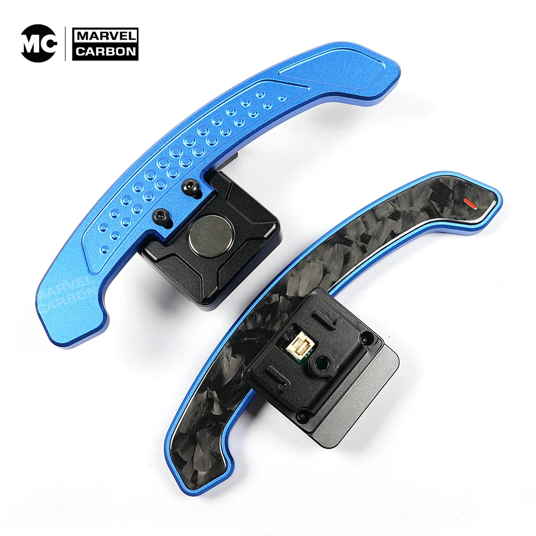 glossy-carbon-fiber-magnetic-paddle-shifter-for-bmw-5-series-g60-g61-i5-x3-g45-g48-2025-aluminum-alloy-back-cover