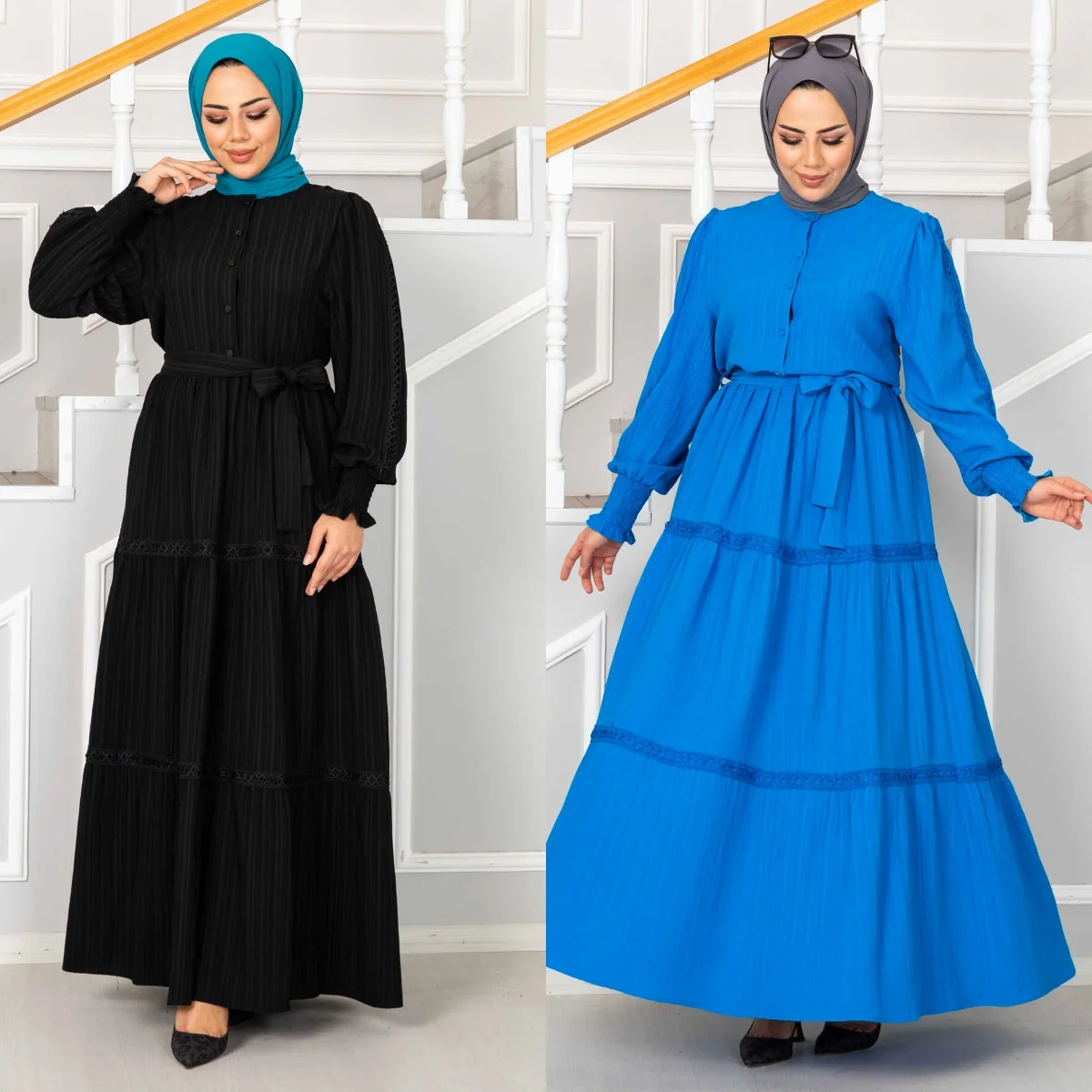 Lavinya Fistolu Hijab Dress Turkish Muslim Long Women Dress Abaya Turkey Sets Fashion Hijab Islamic Tunic Dubai 2023 casual Abaya Turkish Muslim Long Women Dress Abaya Turkey Sets Fashion Hijab Islamic Tunic