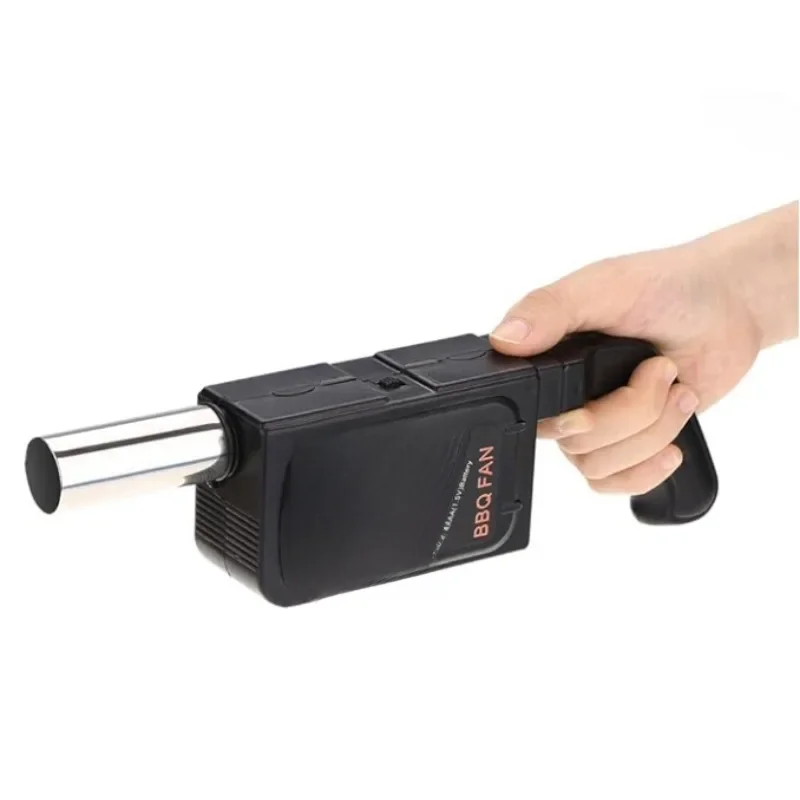 Barbecue souffleur d'air Portable électrique BBQ ventilateur de cuisson souffleur d'air feu soufflet outil pour Camping en plein air pique-nique Barbecue