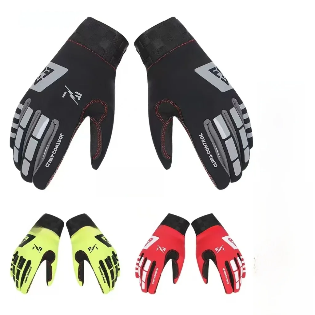 AliExpress FISTPLAST fistplast quality Full-finger touch screen winter windproof and waterproof insulated and thickened patterned printing gloves