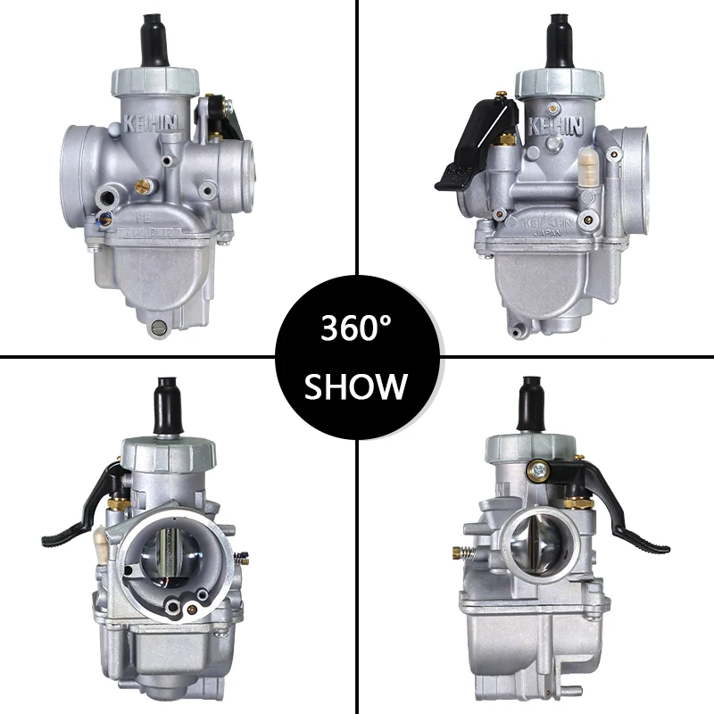 PE26 26MM Carburetor For Honda NSR KEIHIN DASH 26MM KX80 KX100 KX125 LS125 UNIVERSAL Motorcycle Carb