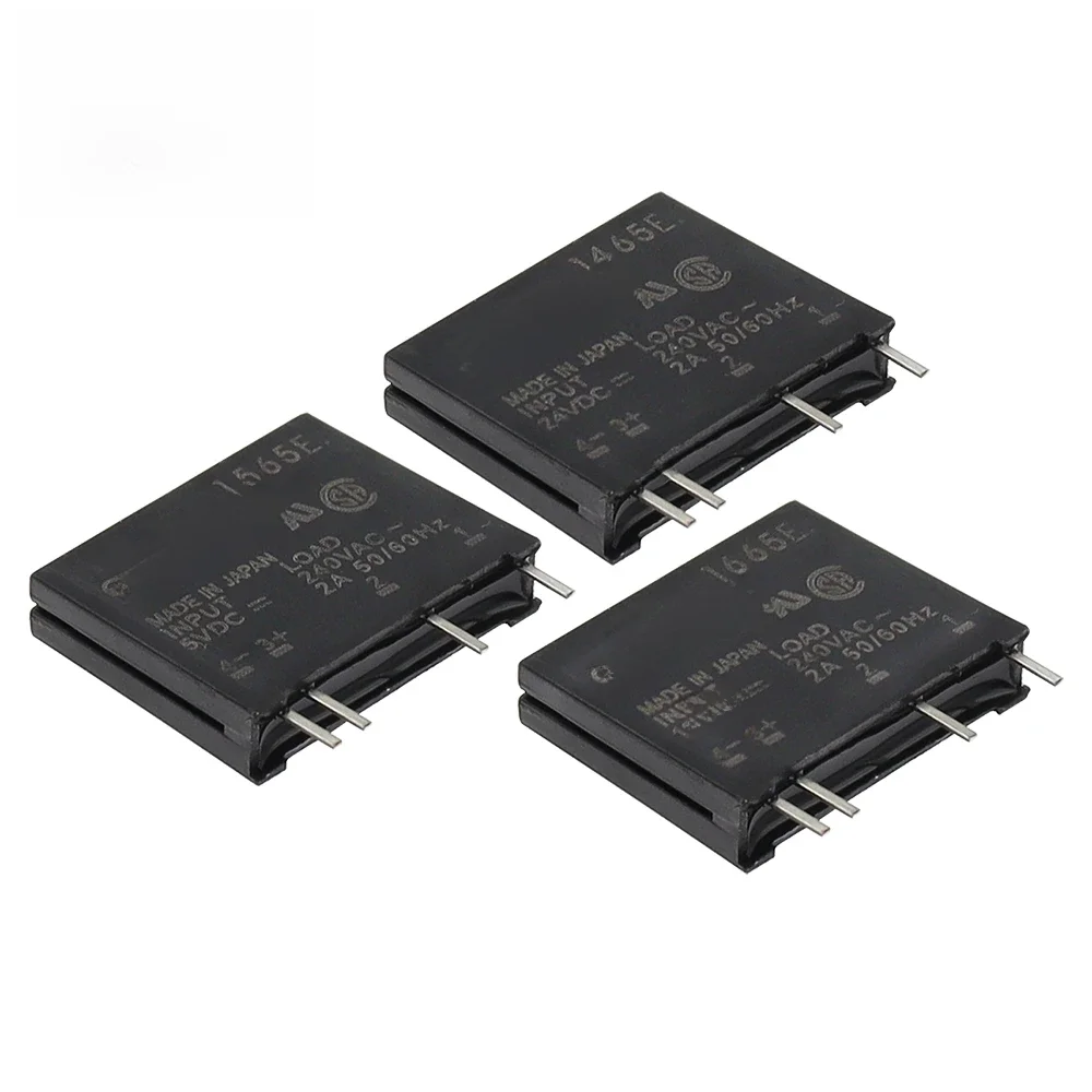 1szt 5V 12V 24V DC-AC Moduł przekaźnika półprzewodnikowego G3MB-202P G3MB 202P PCB SIP SSR AC 240V 2A Przekaźnik obwodu tłumika Rezystor Przełącznik — zdjęcie 2