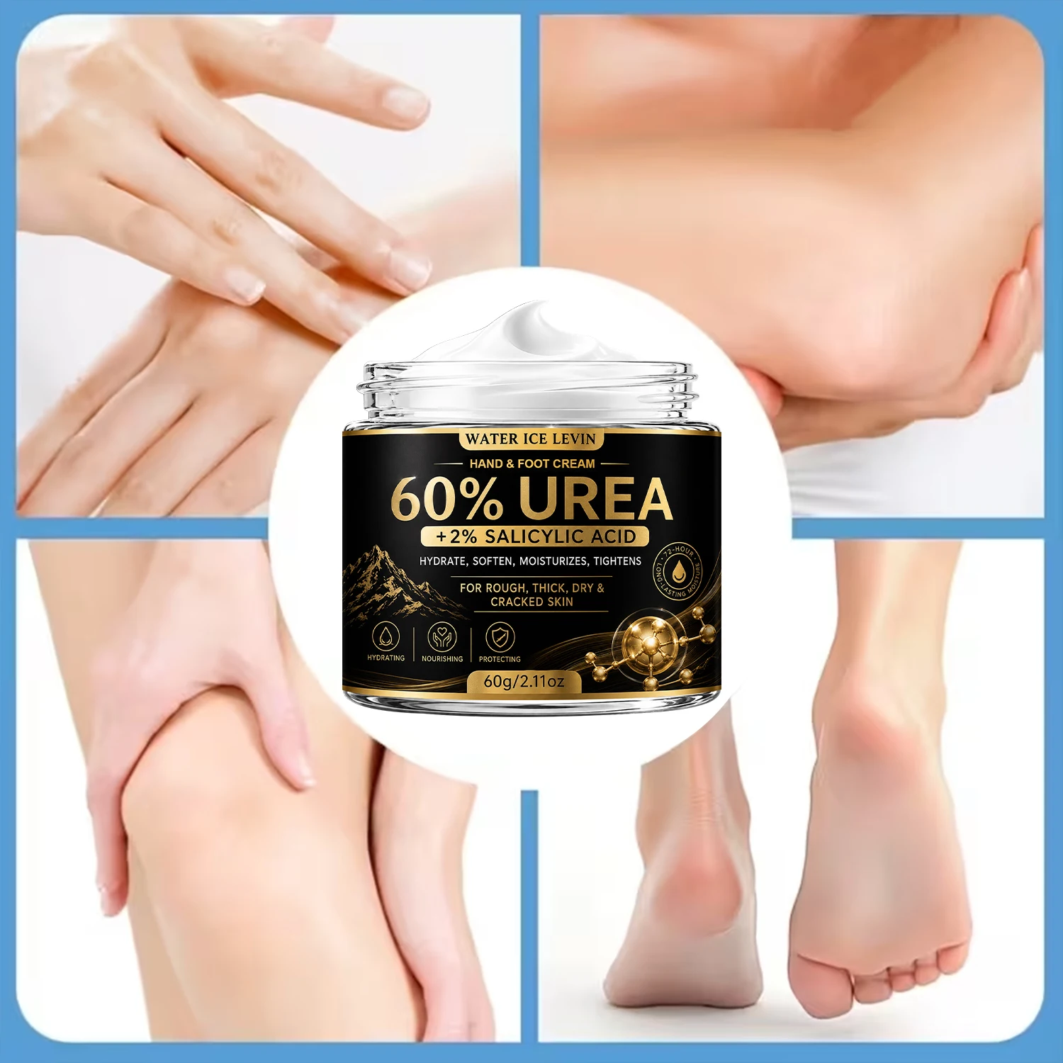 Крем для рук и ног Water Ice L – обзор и цена Urea Foot Cream