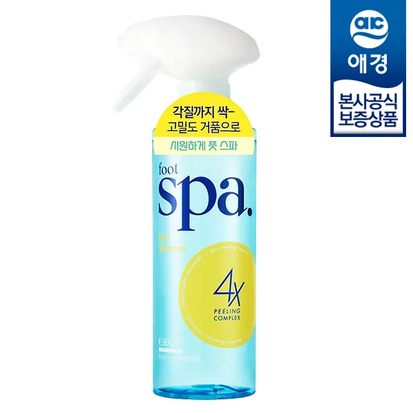 [Aekyung] Kerashis Foot Spa Foot Shampoo Fresh Mint 400ml x 1