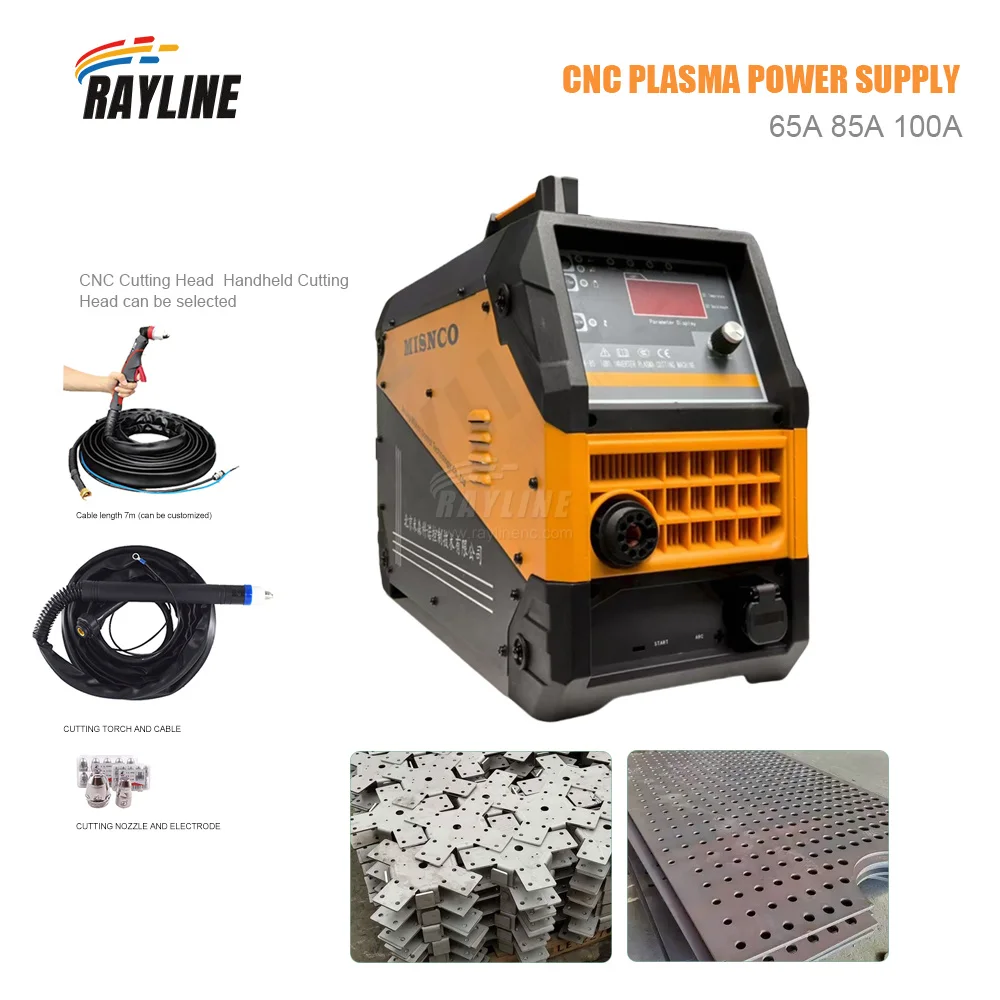 

65A 85A 100A Ручной источник плазменной резки Misnco Индуктивная машина для станка плазменной резки с ЧПУ 220 В/380 В для резки металла