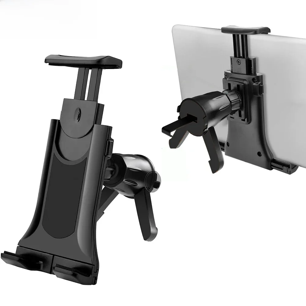 Uniwersalny uchwyt samochodowy na tablet 4-12 cali, regulowany, mocowany do kratki wentylacyjnej, do Iphone, Ipad Air, Mini, Samsung, Xiaomi i innych tabletów. — zdjęcie produktu 7