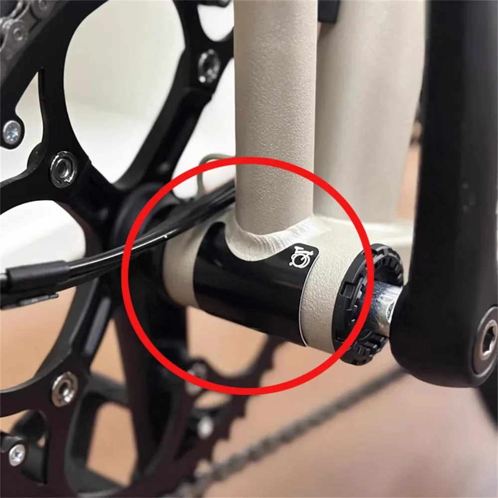 AliExpress NONE Folding bicycle aluminum alloy protector Tline for brompton Tline bottom bracket protector