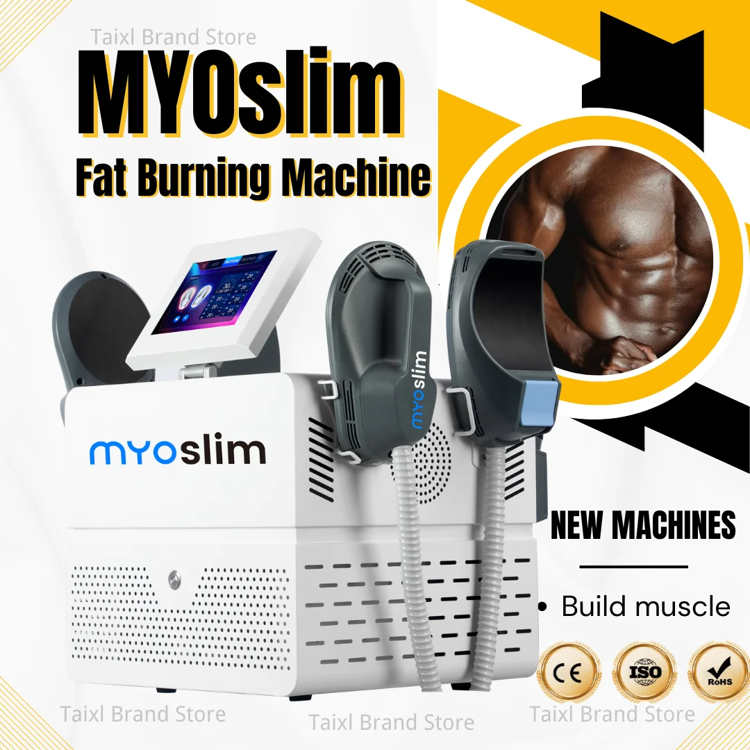 

Профессиональный RF MYOslim машина для моделирования тела, электрический стимулятор мышц для сжигания жира, 6500 Вт, 5 ручек, Neo