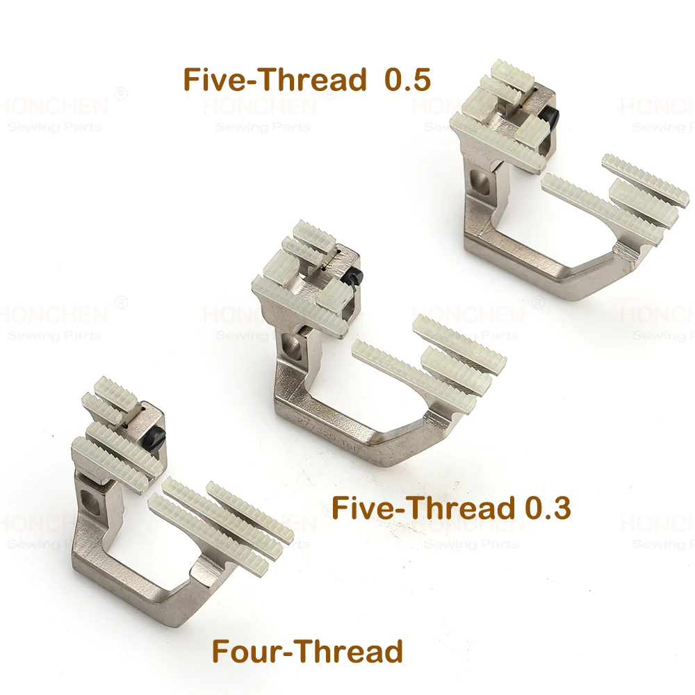 PEGASUS EX3200 EX5200  Four-Thread Plastic Feed Teeth Five-Thread Rubber Feed Dog Thin-Thick Material 277303-16F 277305-16F