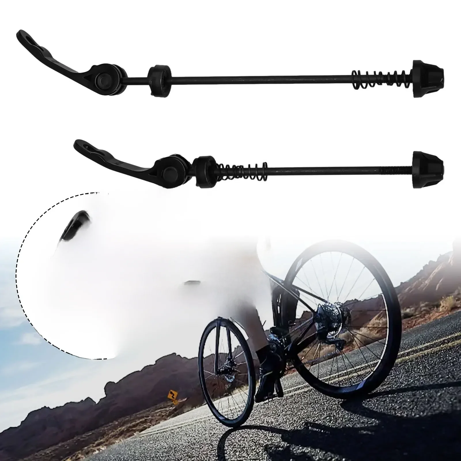 AliExpress 1Pair MTB Bike Bicycle Wheel Front And Rear Tire Quick Release QR Skewer Mountain Bike Road Bike