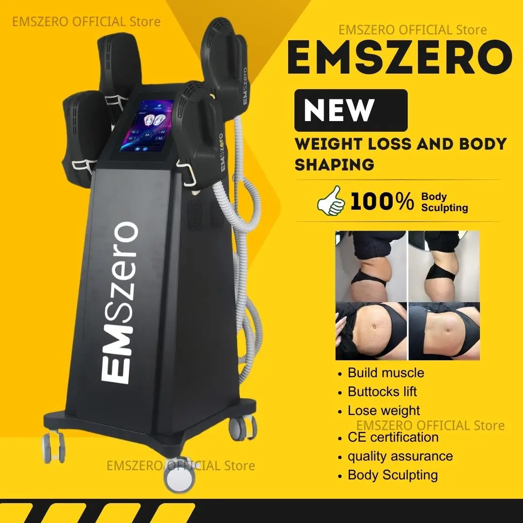 

Professional EMSzero Sculpting NEO RF Machine EMS Body Slimming HIEMT PRO Muscle Stimulation Fat Removal