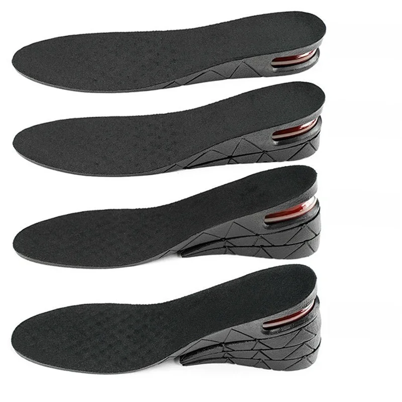 Hoogte Toename Inlegzolen Luchtkussen Lift Schoen Binnenzool Liften Kits Inserts voor Mannen Vrouwen Hogere Inlegzolen 3-9 cm Variabele Hoogte - afbeelding 2