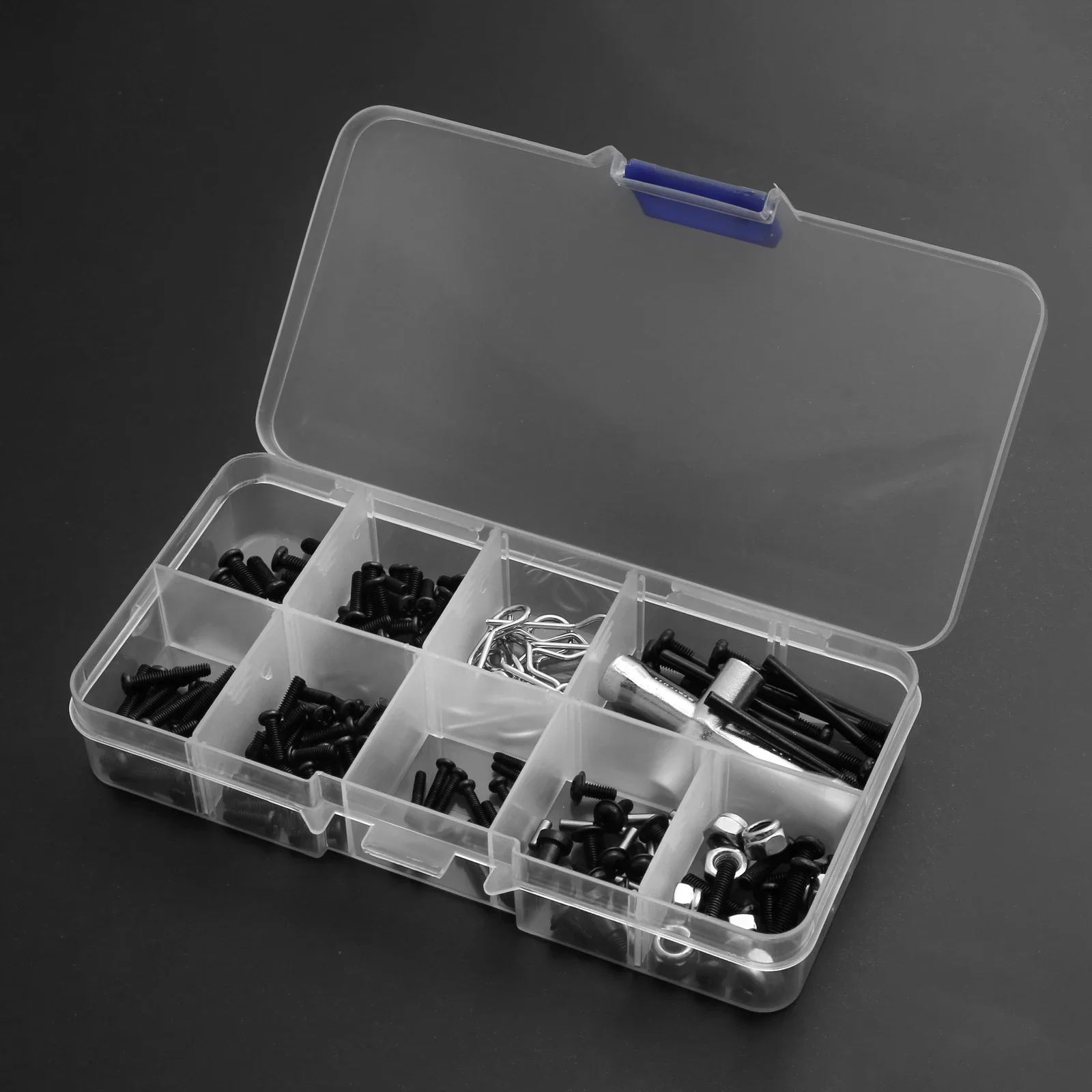 SCY 16101 16102 16103 16104 16106 16201 JJRC Q130A Q130B Q141 Kit de fixation de vis métalliques outils de réparation 1/16 pièces de rechange de voiture RC