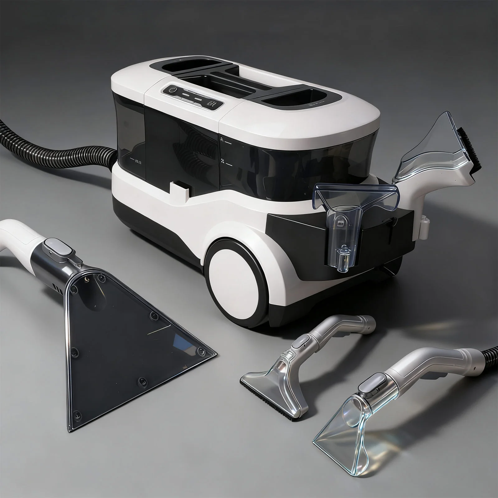 Washing Vacuum Cleaner for Upholstery and Textile Surfaces, 800 W, 16000 Pa, 3 L Fresh Water Tank and 1.5 L Dirty Water Tank