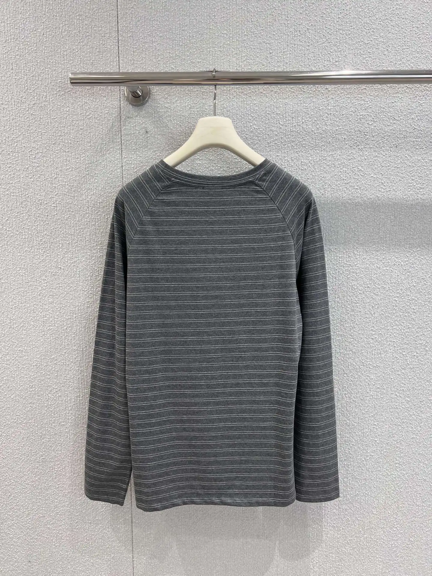 

Весна и осень 202, новая женская одежда в полоску, изысканный модный универсальный топ высокого качества HL07