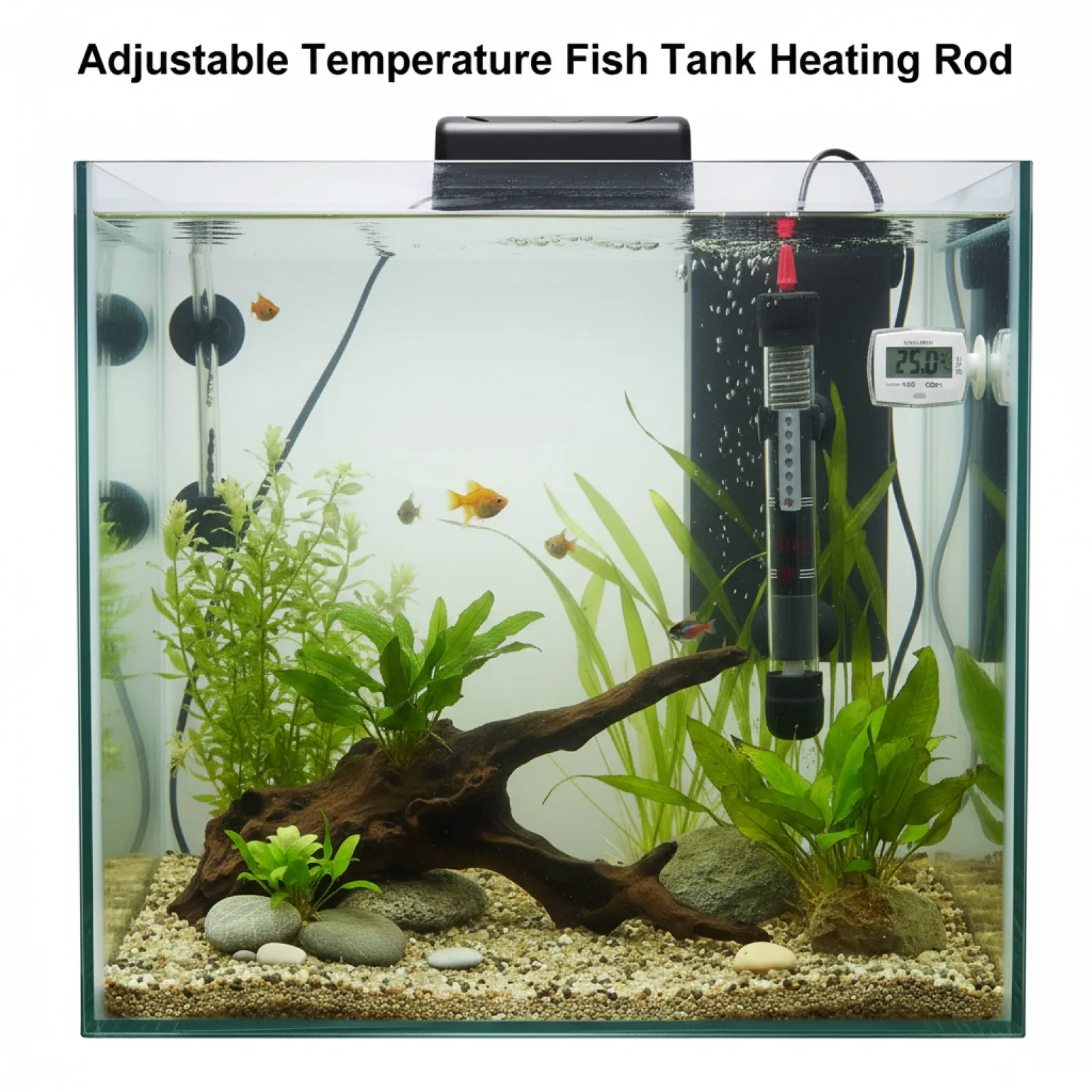 25-200W Fish Tank H…