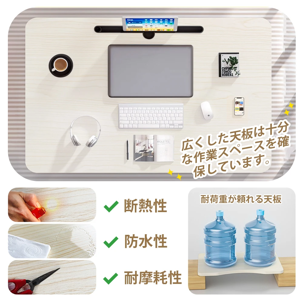 Folding Low Table, Foldableing Table, Traditional Japanese Coffee Table, Width 71cm × Deep 39cm × Height 33cm, Single Person Home Mini Table, Installation-Free, Compact, Sitting Table, Easy to Carry, with Mini Table Stand, Flat Stand, Beverage Cup Holder, Can Be Used for Learning/Bed/Home Office/Seal, Etc