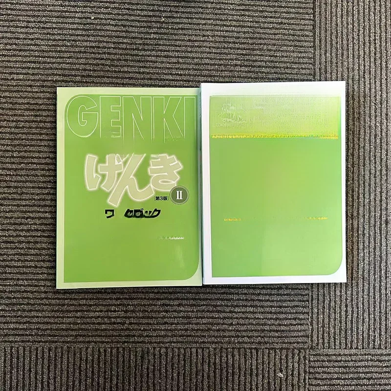Genki 3rd Edition naucz się japońskiego podręcznika zeszytu odpowiedzi na zintegrowany kurs elementarnej poradnik japońskiej i angielskiej — zdjęcie produktu 4